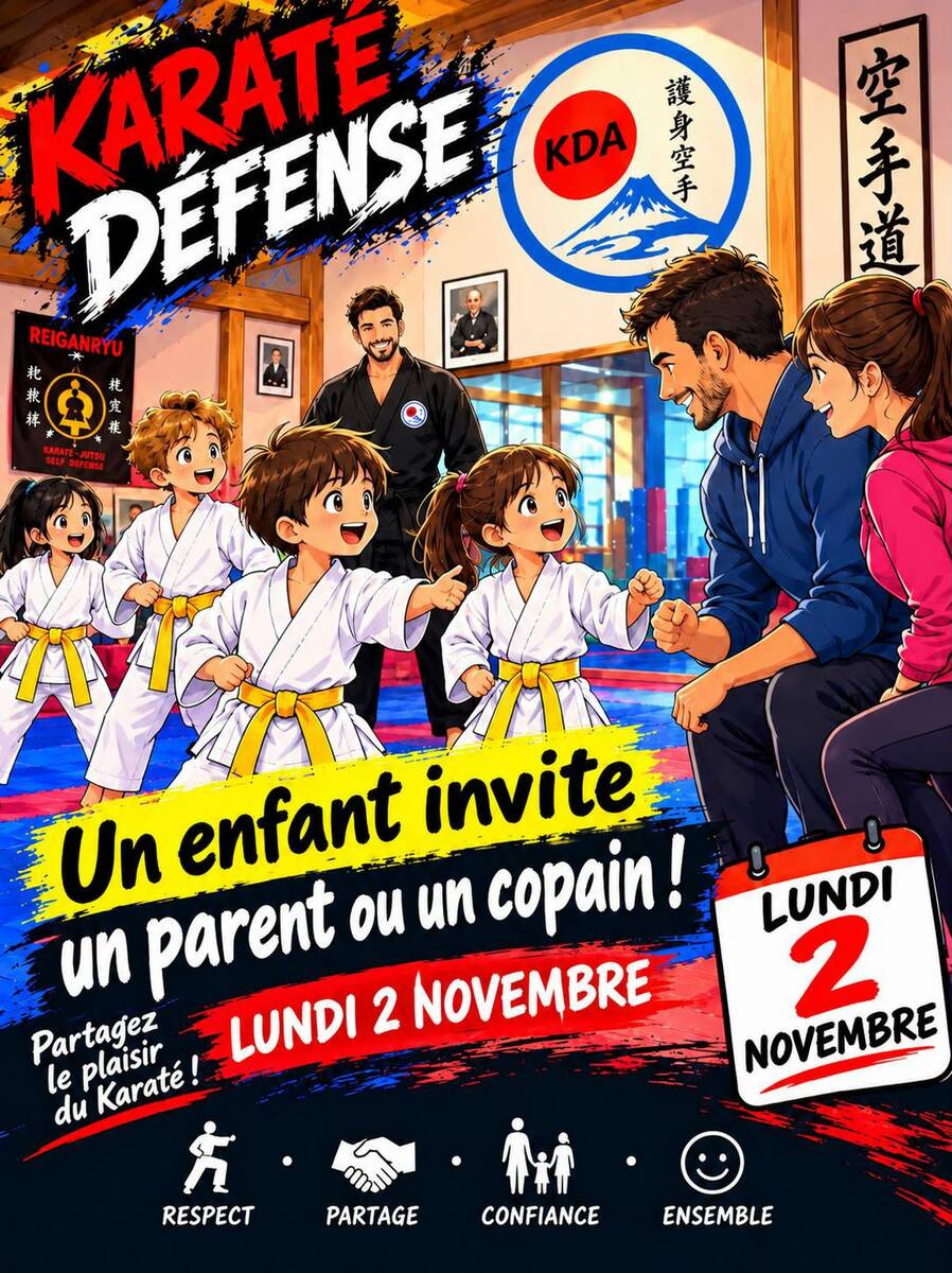 Découverte ... un enfant invite un parent ou un copain le 02/11/2026 18H